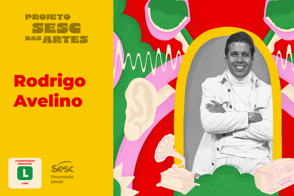 Projeto Sesc das Artes apresenta show de Rodrigo Avelino