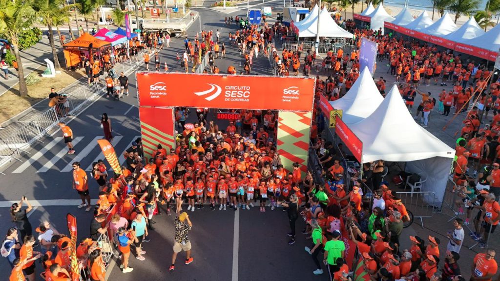 Com mais de 2 mil inscritos, Circuito Sesc de Corridas anima tarde no Jaraguá