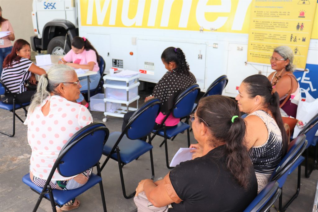Unidade Móvel Saúde Mulher inicia atendimentos no Sesc Poço, em Maceió