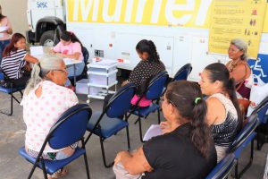 Unidade Móvel Saúde Mulher inicia atendimentos no Sesc Poço, em Maceió