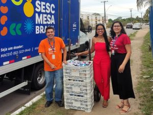 Sesc Mesa Brasil beneficia mais de 2,5 mil pessoas com doações arrecadadas em ações solidárias