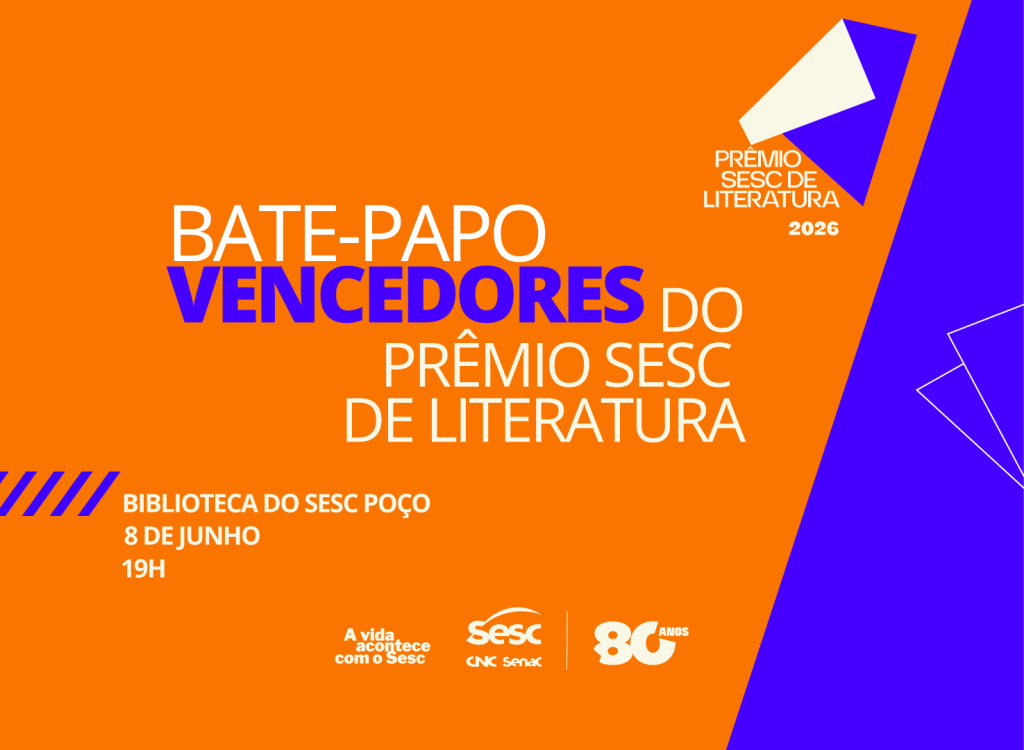 Sesc Alagoas promove encontro com vencedores do Prêmio Sesc de Literatura 2025