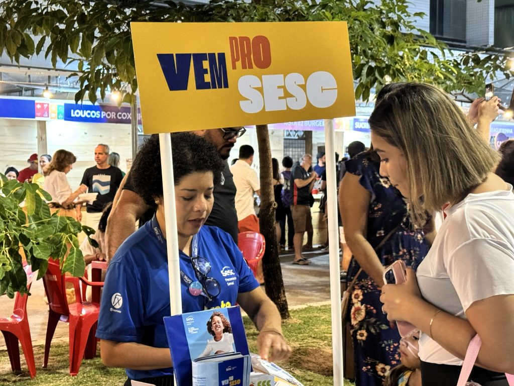 Sesc divulga programação no Festival Sabores de Alagoas