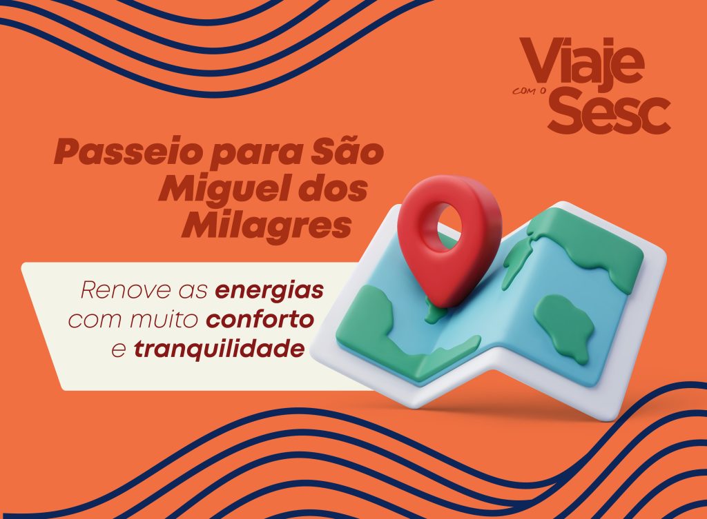 Turismo Social do Sesc promove passeio para São Miguel dos Milagres