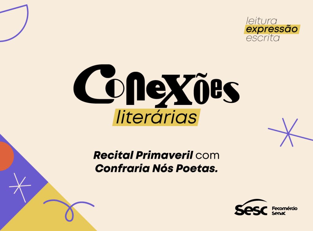 Sarau Primaveril reúne poetas alagoanos no Sesc Poço